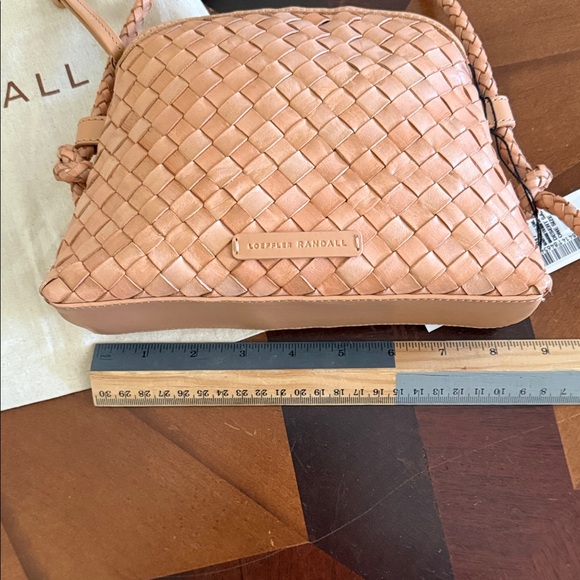 Loeffler Randall Woven Crossbody Bag in Tan - Picture 5 of 6